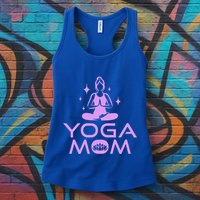 Yoga Mom Namaste Yogi Buddhism MotherS Day Meditation Cute Gift Womens Tank Top