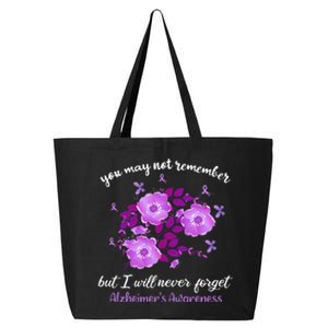 You May Not Remember But I Will Never Forget Alzheimer 25L Jumbo Tote