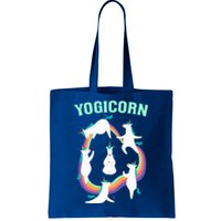 Yogicorn Magical Namaste Unicorn Funny Yoga Meditation Cool Gift Tote Bag