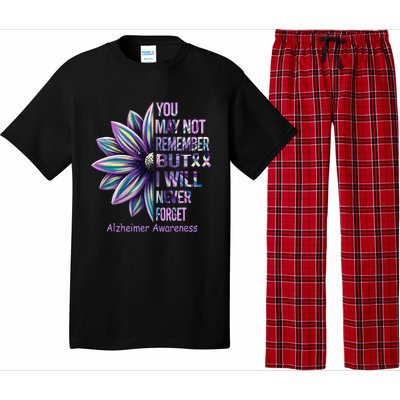 You May Not Remember But I Will Never Forget Alzheimer Pajama Set