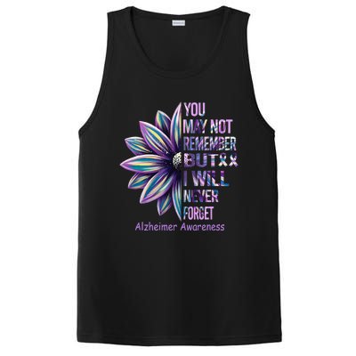 You May Not Remember But I Will Never Forget Alzheimer PosiCharge Competitor Tank