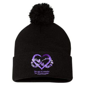 You May Not Remember AlzheimerS Disease Pom Pom 12in Knit Beanie