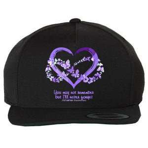 You May Not Remember AlzheimerS Disease Wool Snapback Cap