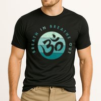 Yoga Meditation Om Symbol Breathe In Breathe Out Cooling Performance Crew T-Shirt