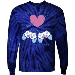 You're My Player Two Gamer Tie-Dye Long Sleeve Shirt