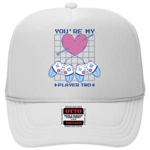 You're My Player Two Gamer High Crown Mesh Back Trucker Hat