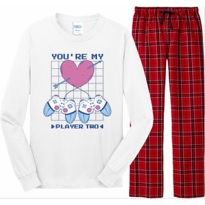 You're My Player Two Gamer Long Sleeve Pajama Set