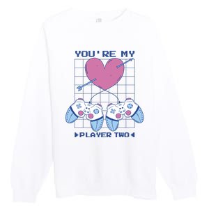 You're My Player Two Gamer Premium Crewneck Sweatshirt