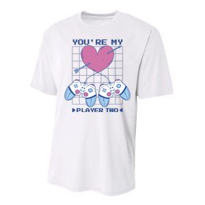 You're My Player Two Gamer Performance Sprint T-Shirt