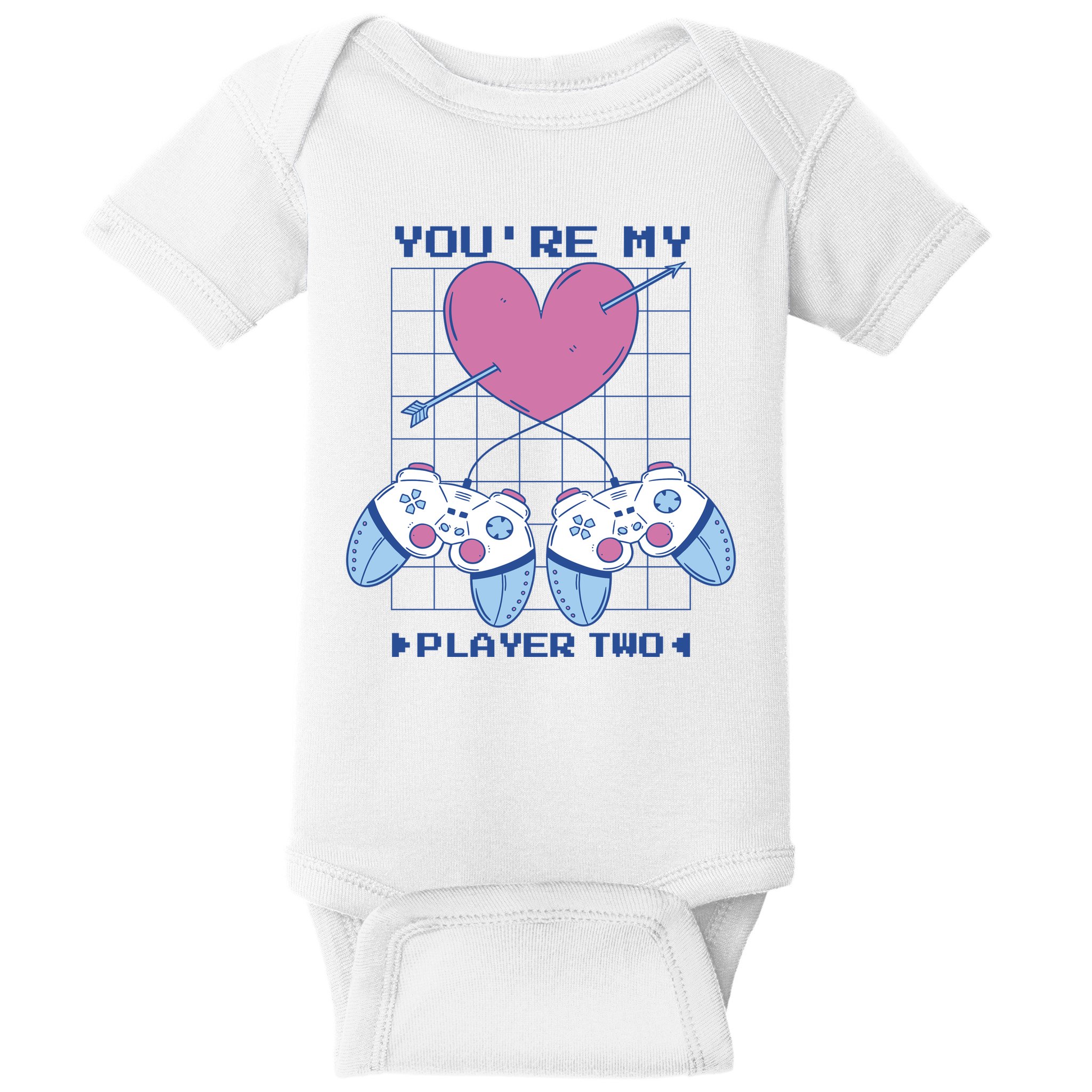 You're My Player Two Gamer Baby Bodysuit