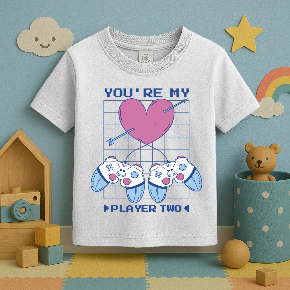 You're My Player Two Gamer Toddler T-Shirt