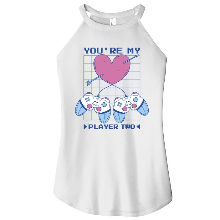 You're My Player Two Gamer Women's Perfect Tri Rocker Tank