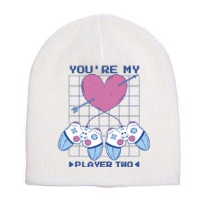 You're My Player Two Gamer Short Acrylic Beanie