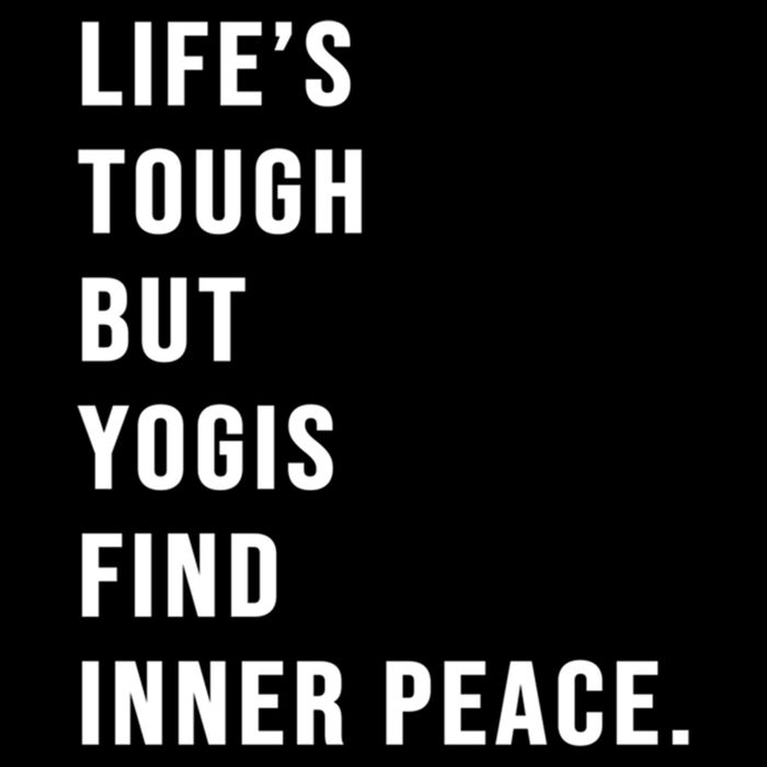 Yogi Meditation Prenatal Yoga Moms Quote Gift Women's Crop Top Tee