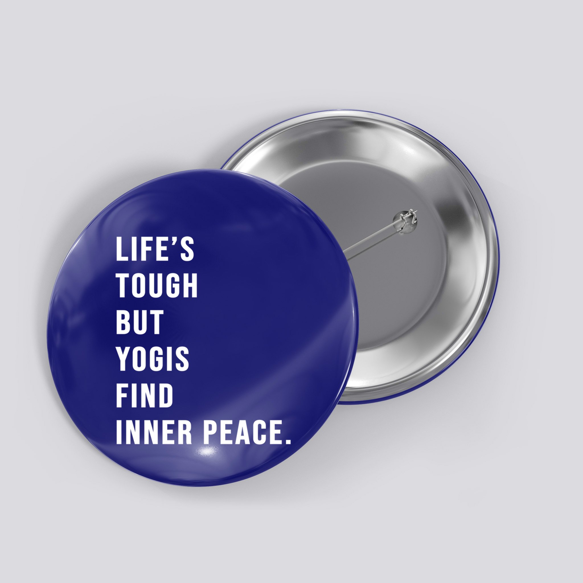 Yogi Meditation Prenatal Yoga Moms Quote Gift Button