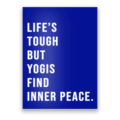 Yogi Meditation Prenatal Yoga Moms Quote Gift Poster