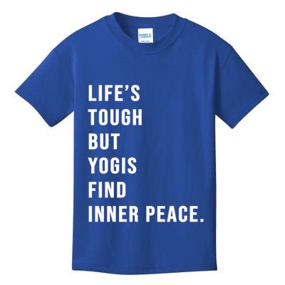 Yogi Meditation Prenatal Yoga Moms Quote Gift Kids T-Shirt