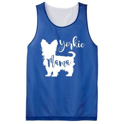 Yorkie Mama Profile Yorkshire Terrier Fun Dog Mom Gift Meaningful Gift Mesh Reversible Basketball Jersey Tank