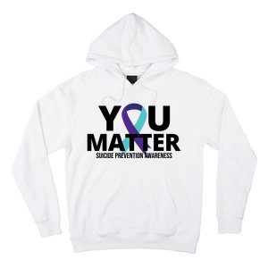 You Matter Suicide Prevention Awareness Ribbon Hoodie