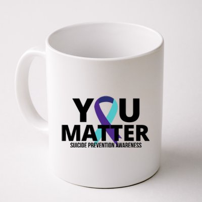 You Matter Suicide Prevention Awareness Ribbon Coffee Mug