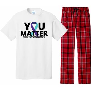 You Matter Suicide Prevention Awareness Ribbon Pajama Set