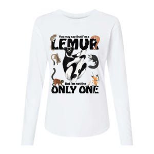 You May Say That I’M A Lemur But I’M Not The Only One Womens Cotton Relaxed Long Sleeve T-Shirt