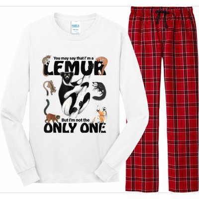 You May Say That I’M A Lemur But I’M Not The Only One Long Sleeve Pajama Set