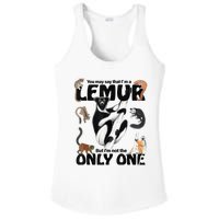 You May Say That I’M A Lemur But I’M Not The Only One Ladies PosiCharge Competitor Racerback Tank