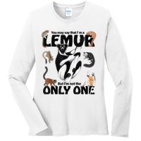 You May Say That I’M A Lemur But I’M Not The Only One Ladies Long Sleeve Shirt