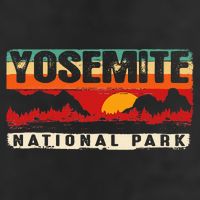 Yosemite Mountain Sunset Yosemite National Park 7 Panel Mesh Trucker Snapback Hat