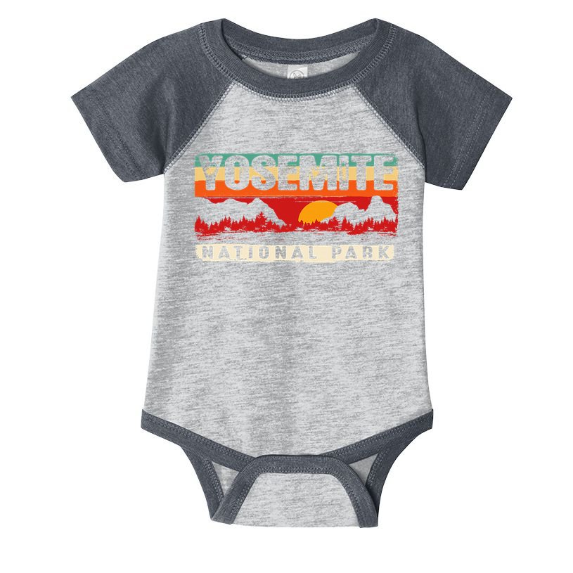 Yosemite Mountain Sunset Yosemite National Park Infant Baby Jersey Bodysuit