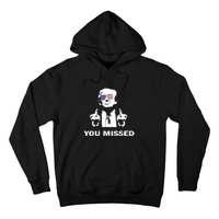 You Missed Shot Republican Pro Trump President 2024 Hoodie