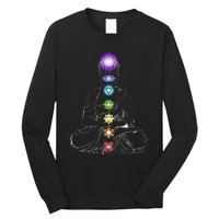 Yoga Meditation Spiritual Body Energy Chakra Long Sleeve Shirt