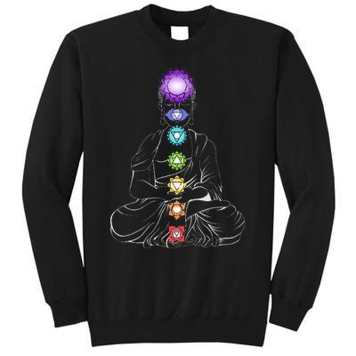 Yoga Meditation Spiritual Body Energy Chakra Tall Sweatshirt