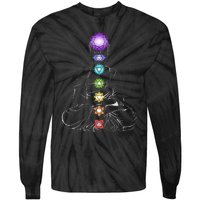 Yoga Meditation Spiritual Body Energy Chakra Tie-Dye Long Sleeve Shirt