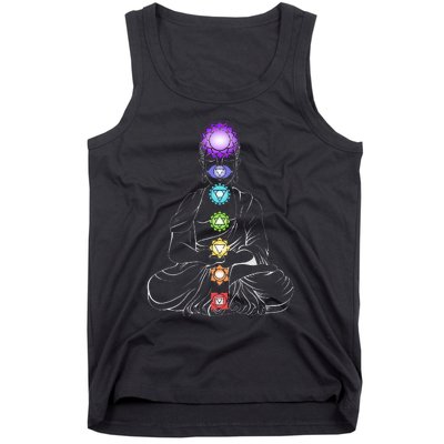 Yoga Meditation Spiritual Body Energy Chakra Tank Top