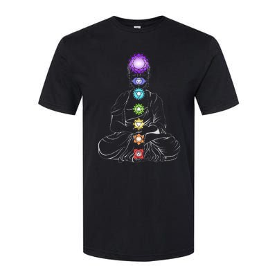 Yoga Meditation Spiritual Body Energy Chakra Softstyle CVC T-Shirt