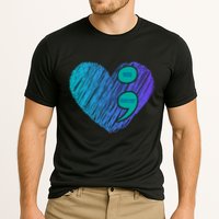 You Matter Semi Colon Heart Suicide Awareness Prevention Cooling Performance Crew T-Shirt