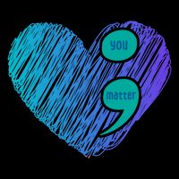 You Matter Semi Colon Heart Suicide Awareness Prevention Cooling Performance Crew T-Shirt