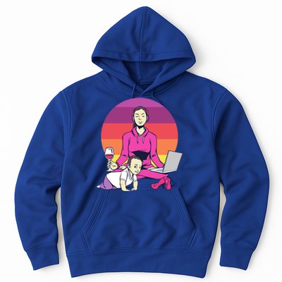 Yoga Mama Spiritual Saying Meditation Mother Great Gift Hoodie