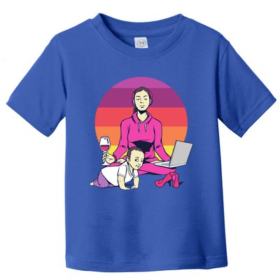 Yoga Mama Spiritual Saying Meditation Mother Great Gift Toddler T-Shirt