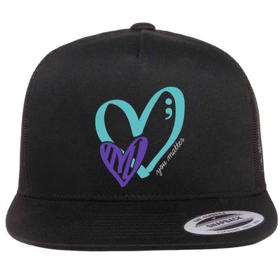 You Matter Suicide Prevention Awareness Flatbill Hat