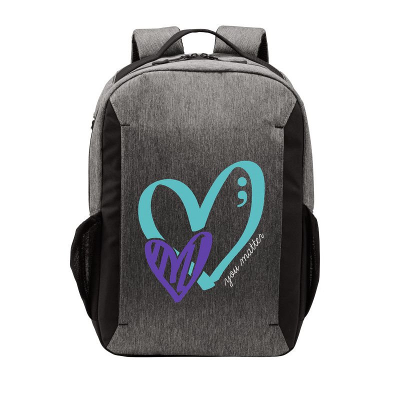 You Matter Suicide Prevention Awareness Vector Backpack