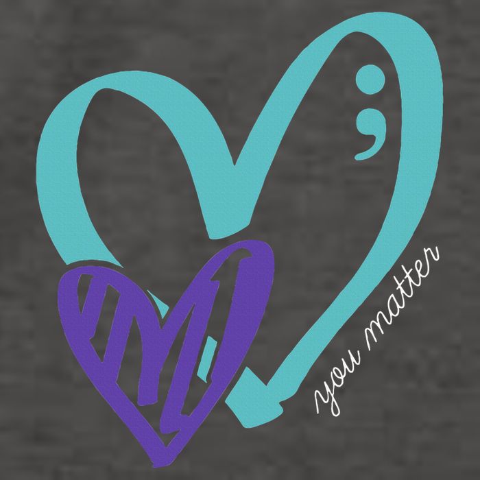 You Matter Suicide Prevention Awareness Vector Backpack