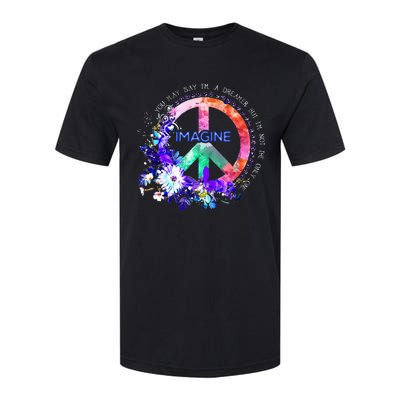 You May Say Im A Dreamer But Im Not The Only One Peace Softstyle CVC T-Shirt