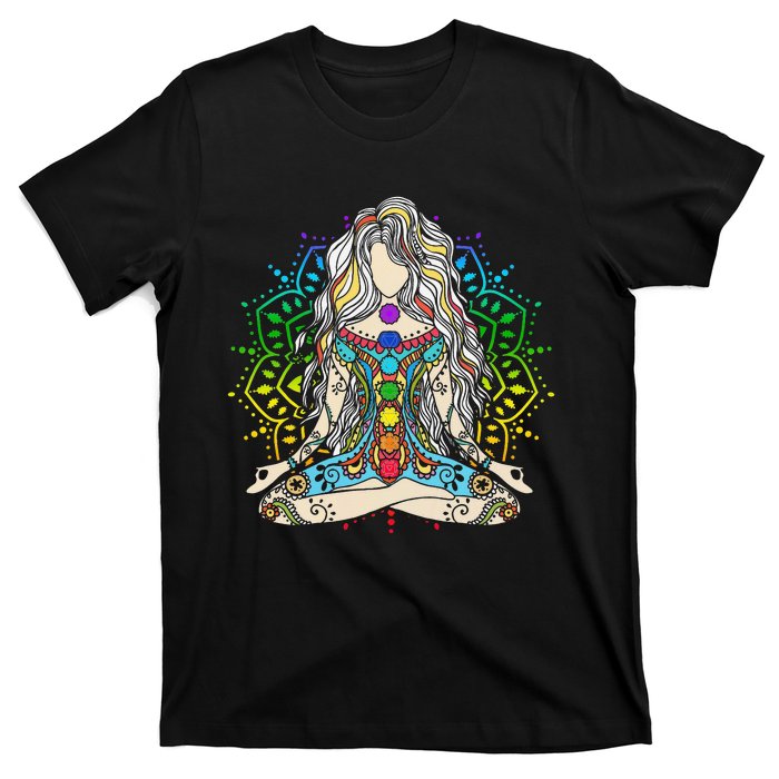 Yoga Meditation Spiritual Body Energy Chakra Buddha T-Shirt