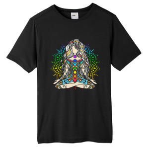 Yoga Meditation Spiritual Body Energy Chakra Buddha Tall Fusion ChromaSoft Performance T-Shirt