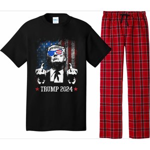 You Missed Shot Republican Pro Trump President 2024 Pajama Set