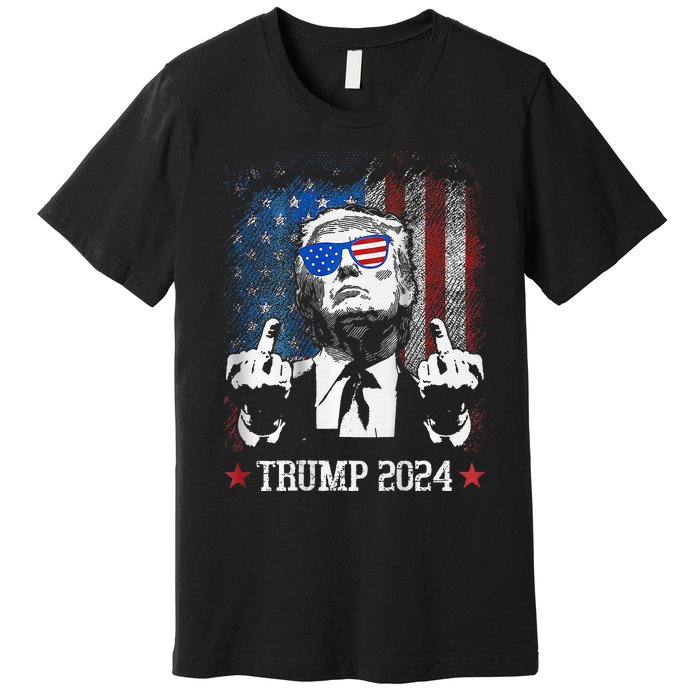 You Missed Shot Republican Pro Trump President 2024 Premium T-Shirt