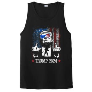 You Missed Shot Republican Pro Trump President 2024 PosiCharge Competitor Tank